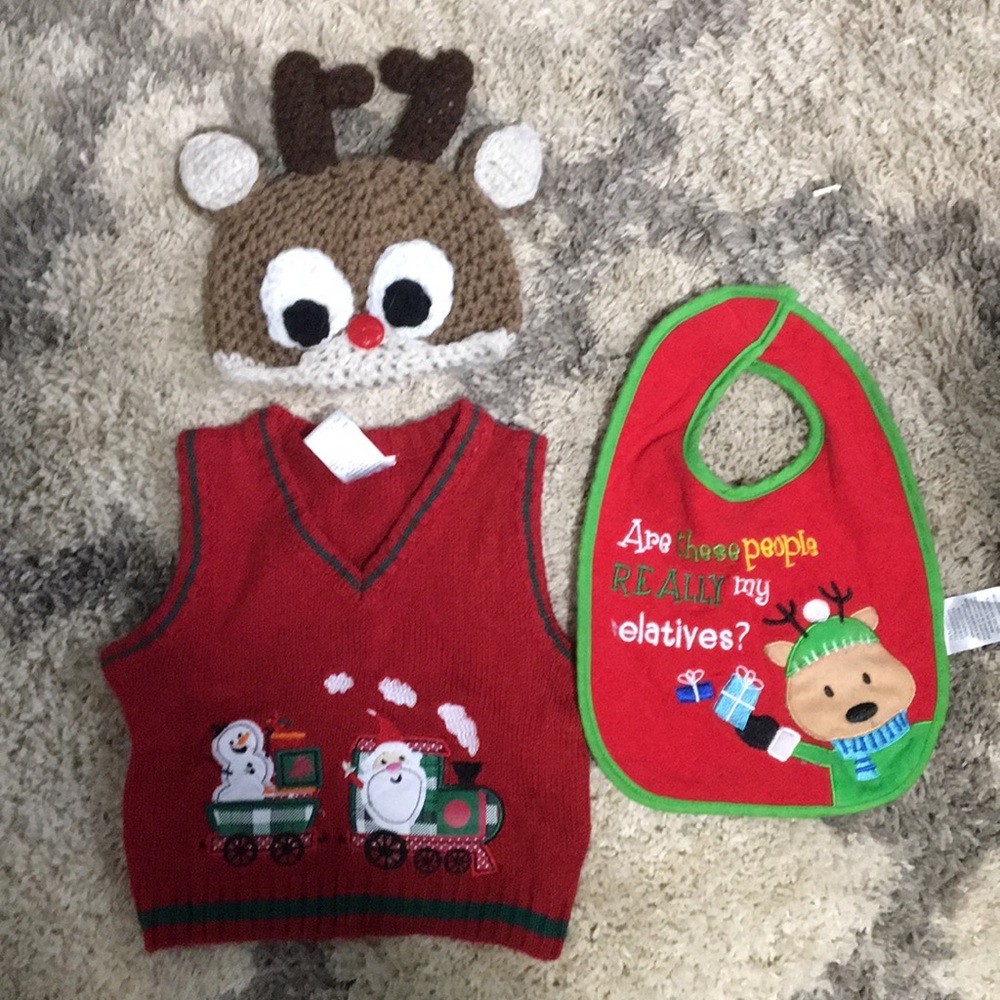 Christmas inspired baby accessories